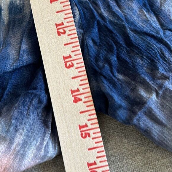 Patriotic tie dyed elastic waist harem pants sz small‎ NWT - Picture 13 of 13